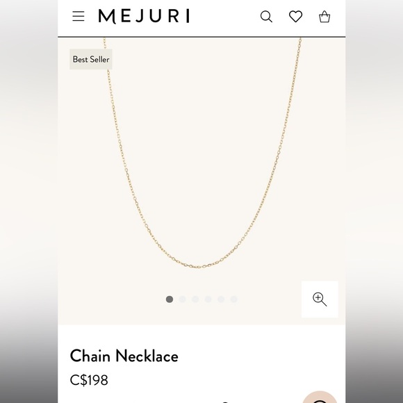 Mejuri Jewelry - Mejuri 14k gold necklace